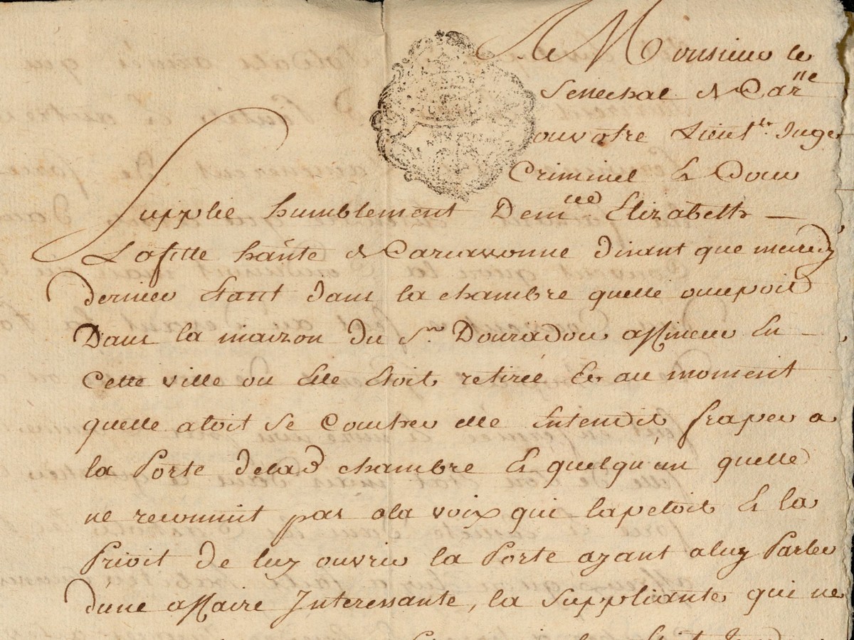 PALÉOGRAPHIE - NIVEAU DÉBUTANT