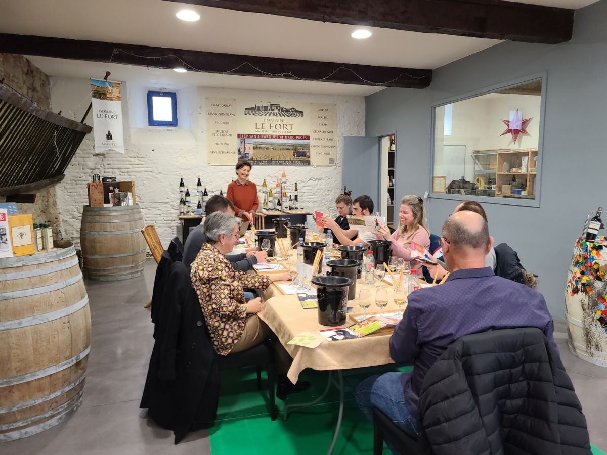 ATELIER DE DÉGUSTATION OENOLOGIQUE - LE PARFUM DES ANTHOCYANES