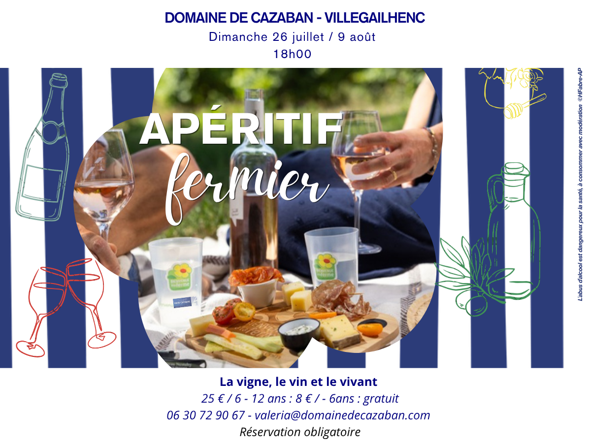 APÉRITIF FERMIER : LA VIGNE, LE VIN ET LE VIVANT