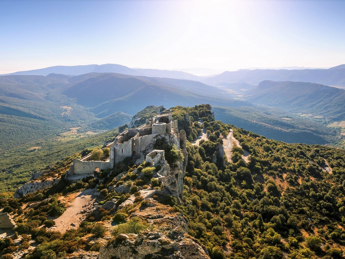 Château de Peyrepertuse adhére à Aude, Vacances Sereines