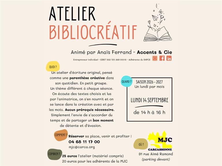 ATELIER BIBLIOCRÉATIF - 1