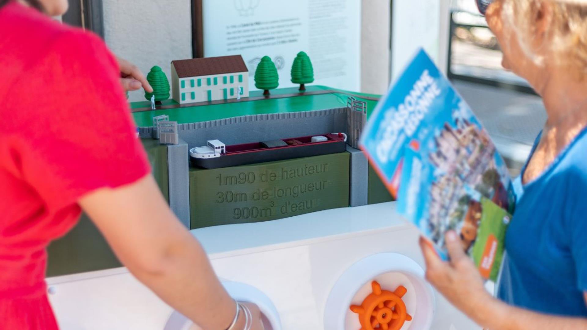 ATELIER l'eau du canal du midi - 1