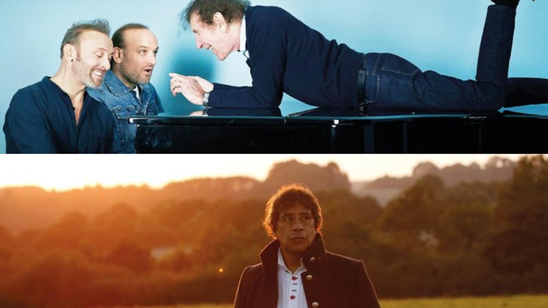 Alain Souchon accompagné par Ours et Pierre Souchon + Laurent Voulzy 