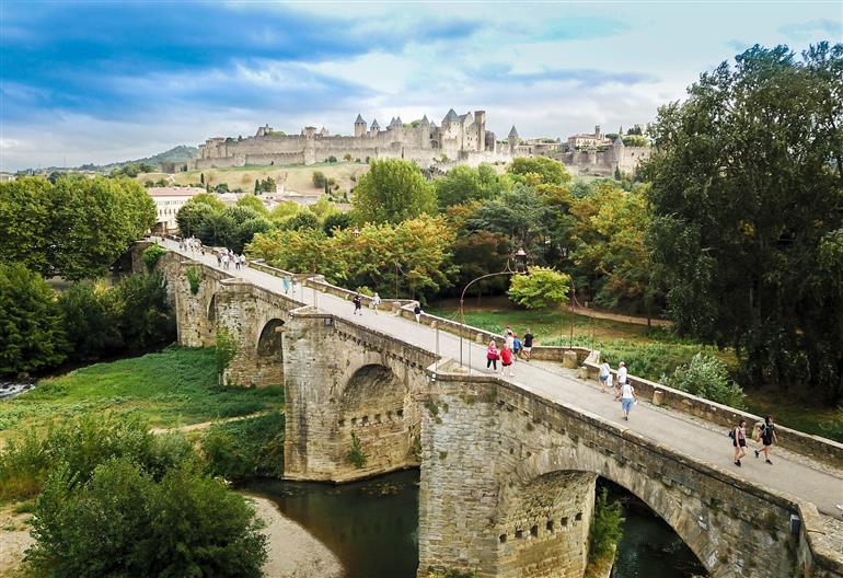 Carcassonne le Pont Vieux