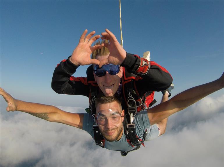 Chutextrem parachute tandem