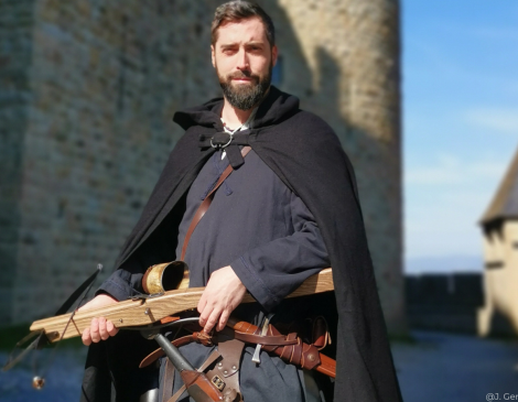 EPOK TOUR visite theatralisee chevalier olivier termes cité carcassonne