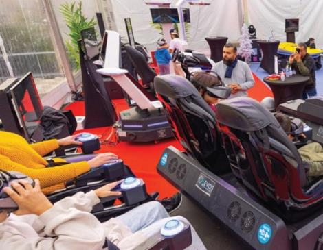 Espace de réalité virtuelle  - 1