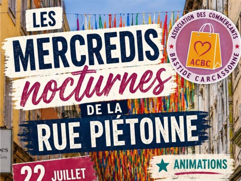Les Mercredis Nocturnes de la rue Piétonne  - 1