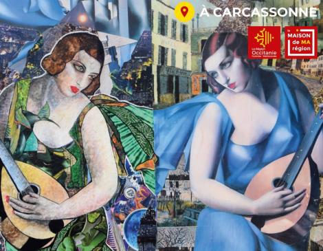 La région MDR_CARCASSONNE_septembre2022_expositionassemblagesetcollages_POST_FB