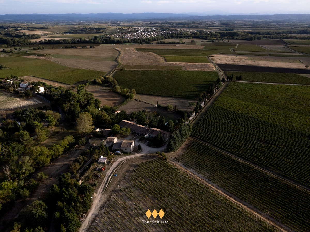 TOUR DE RISSAC VUE AERIENNE