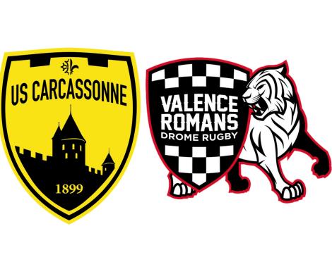 US Carcassonne - Valence Romans Drome Rugby