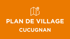 Plan du village de Cucugnan