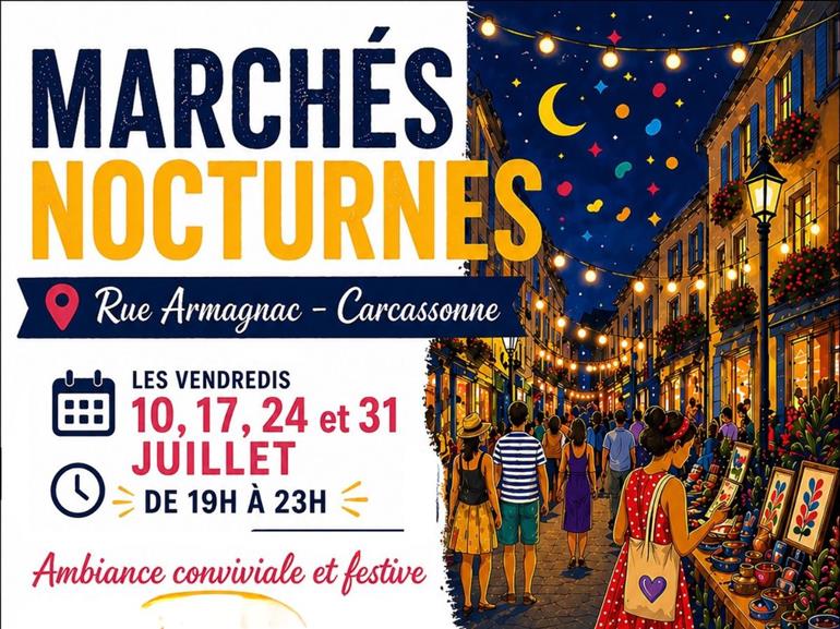 marché nocturne rue armagnac - 1