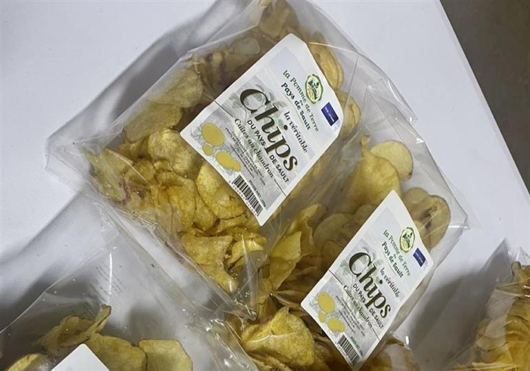 Pomme de terre chips Pays de Sault
