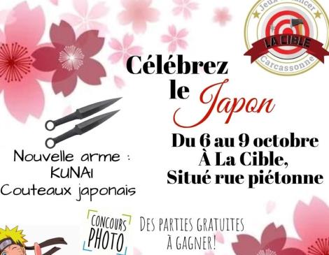 La cible semaine spéciale japon cible carcassonne